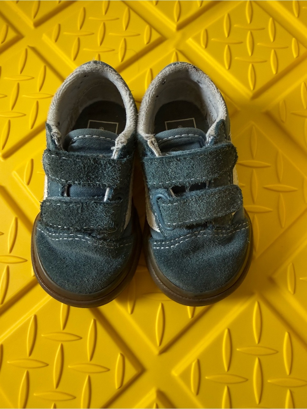 Vans Toddler Navy Velcro Sneakers